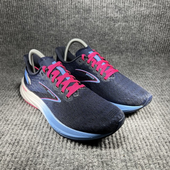 Brooks Hyperion Women's Size 8 Peacoat Lilac Rose Running Shoes 1203961B430 - Picture 2 of 12